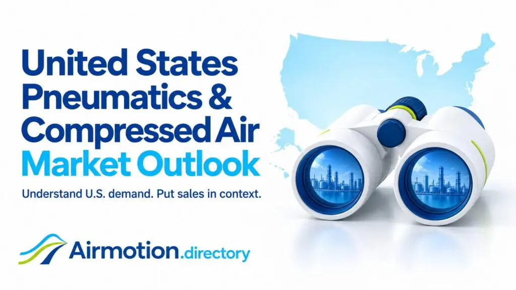 United States pneumatics and compressed-air market outlook: understand U.S. demand and put sales in context.