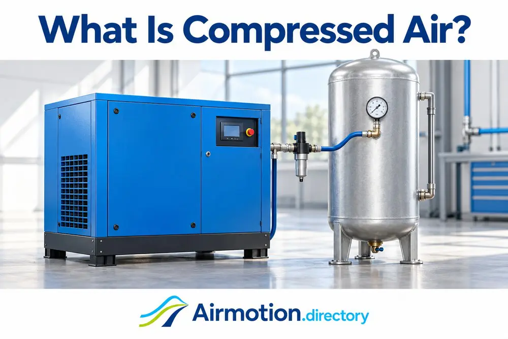 What Is Compressed Air? Read the guide to pressure, flow, air quality and common uses.
