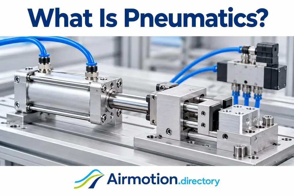 What Is Pneumatics? Read the guide to air-powered movement, components and applications.