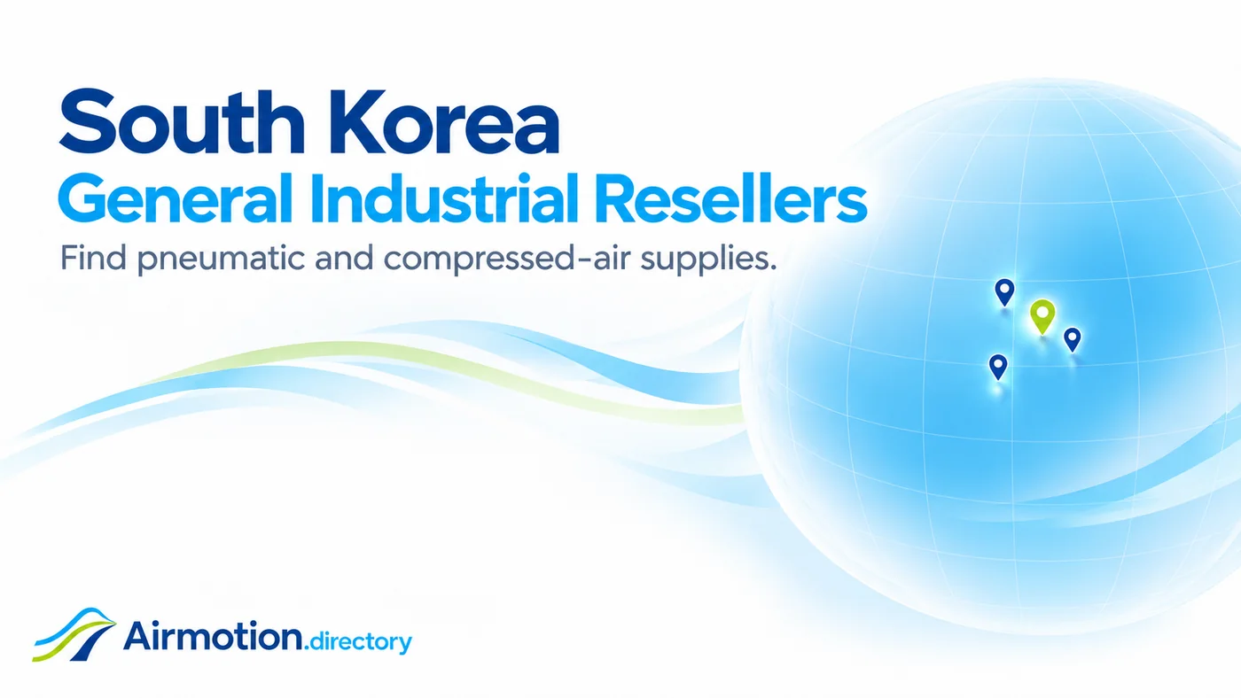 South Korea general industrial resellers supplying pneumatic and compressed-air products.